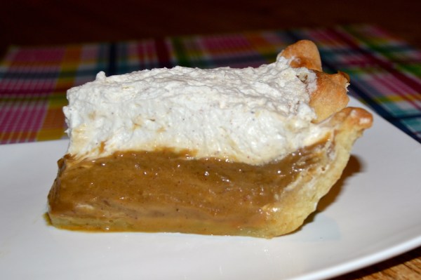 Gingerbread Cream Pie